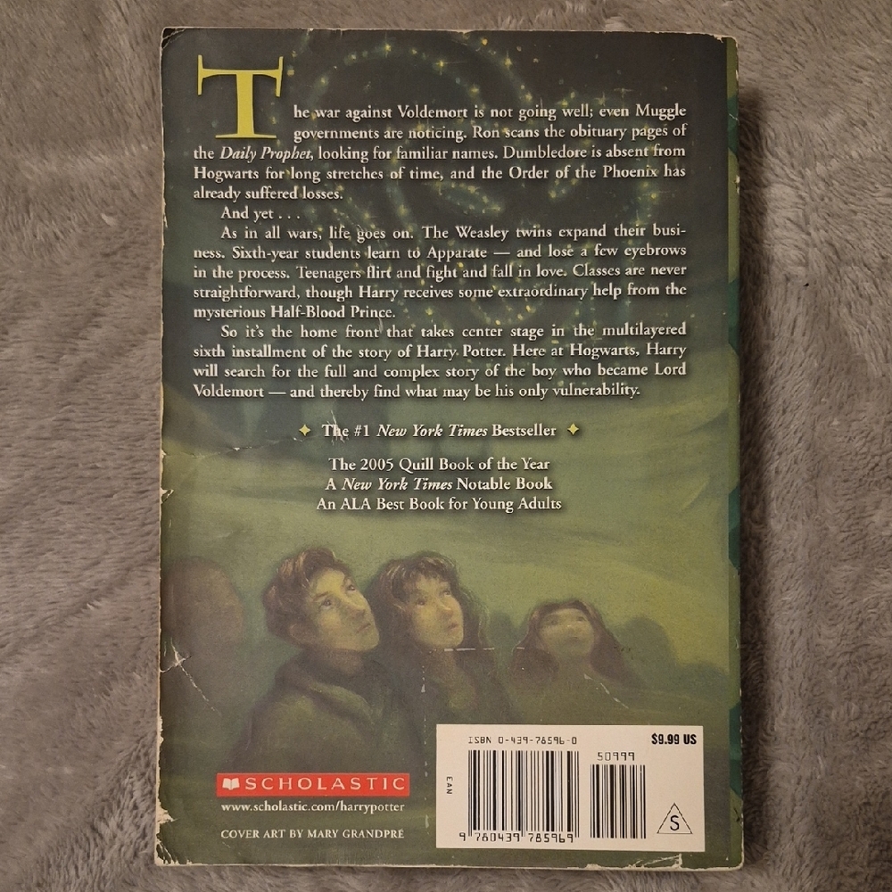 Harry Potter and the Half Blood Prince - paperback - Picture 2 of 2